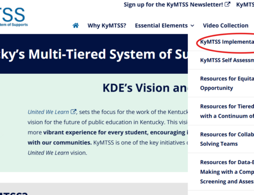 Newly Updated KyMTSS Implementation Guide